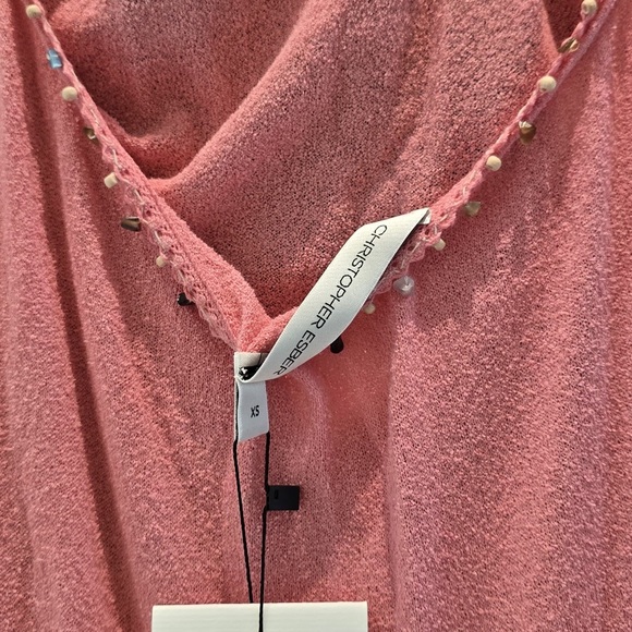 NWT Christopher Esber Embellished Pink Maxi Dress - Picture 3 of 4